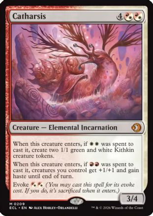 Catharsis Magic: The Gathering trading card