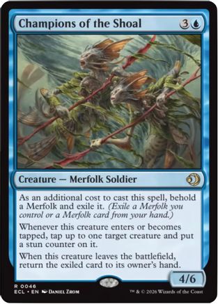 Champions of the Shoal Magic: The Gathering trading card