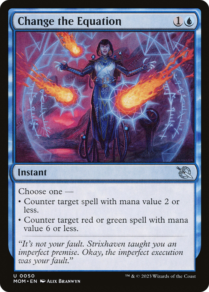 Change the Equation Magic: The Gathering trading card
