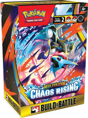 POKEMON- Mega Evolution - Chaos Rising - Build and Battle