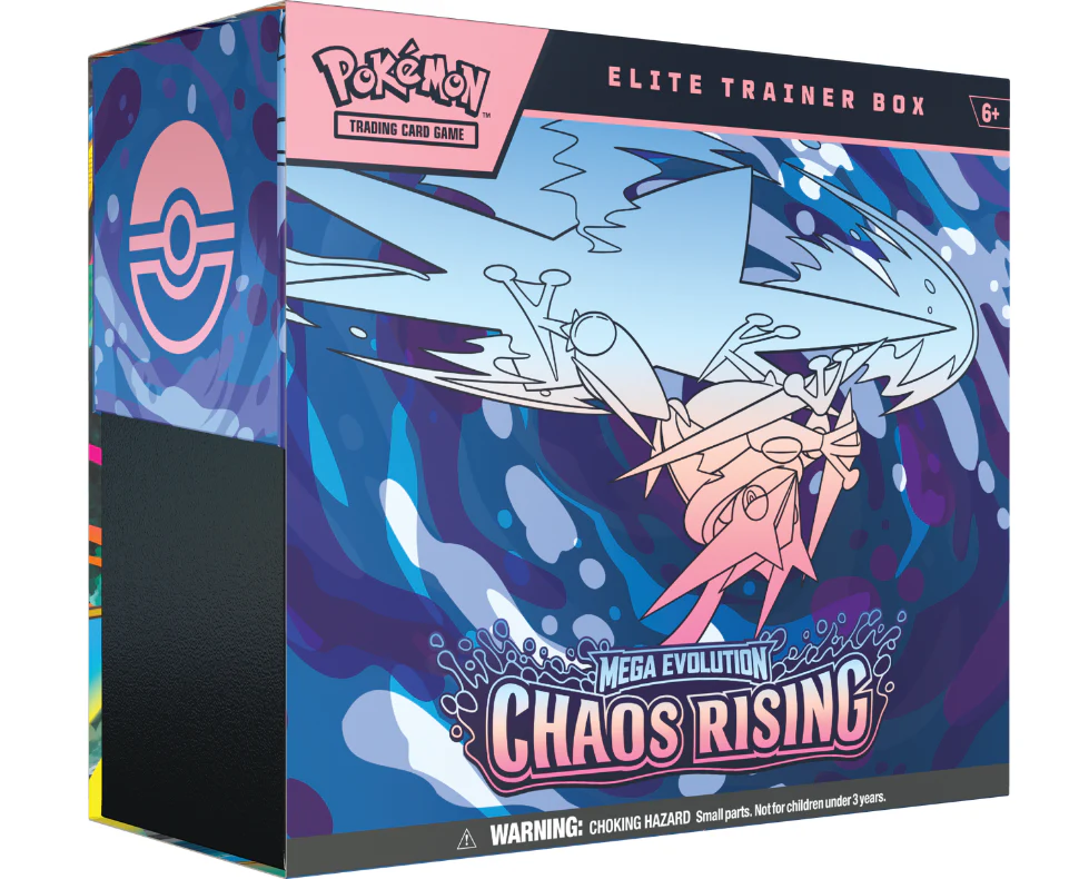POKEMON- Mega Evolution - Chaos Rising - Elite Trainer Box
