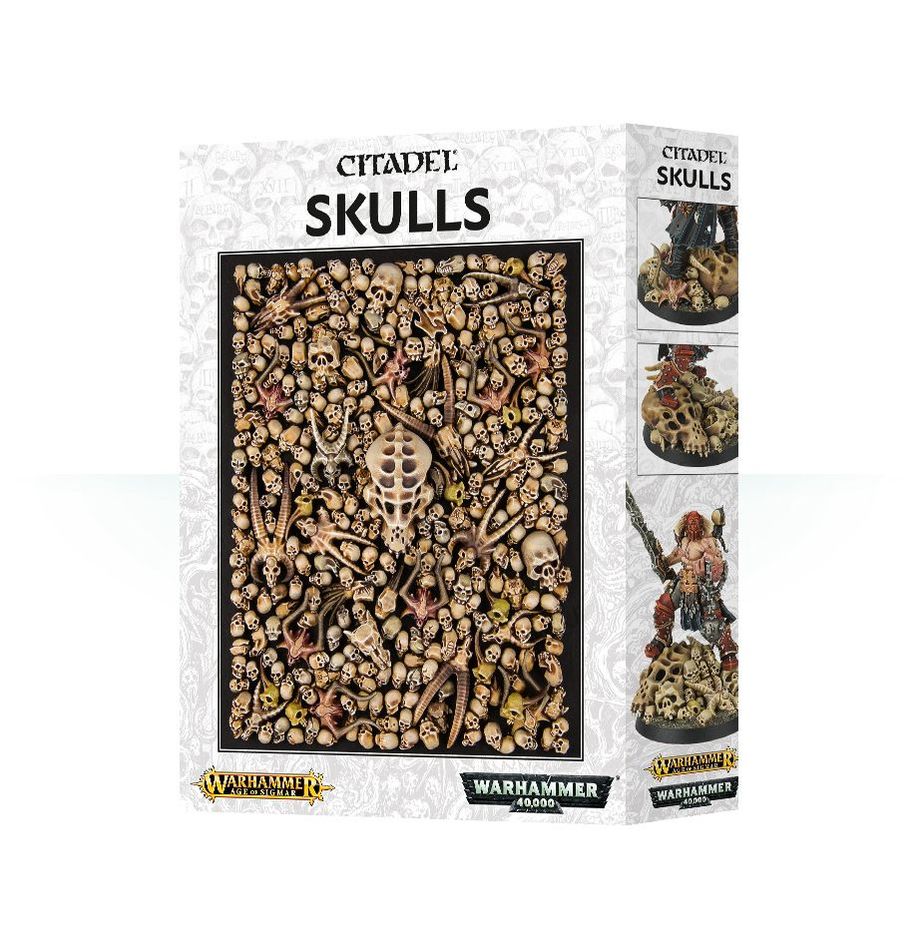 Warhammer 40,000 Age of Sigmar Citadel Skulls