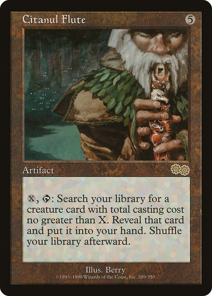 Citanul Flute Magic: The Gathering trading card
