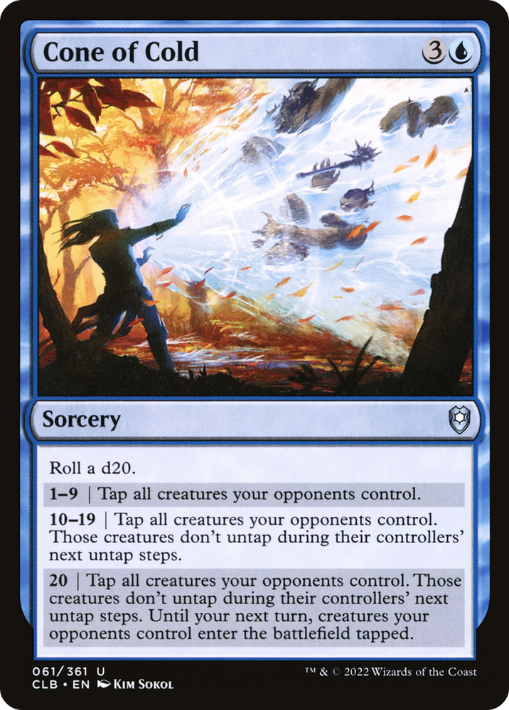 Cone of Cold Magic: The Gathering trading card