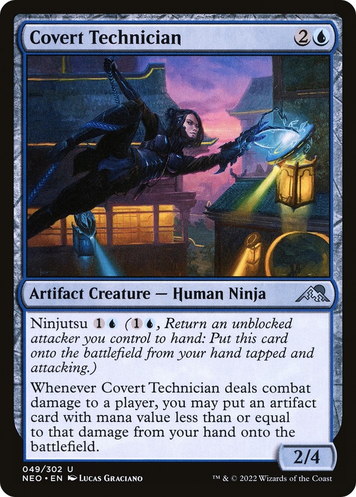 Covert Technician Magic: The Gathering trading card