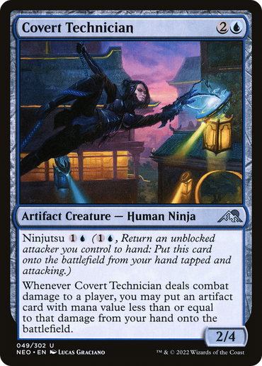 Covert Technician Magic: The Gathering trading card
