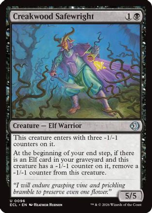 Creakwood Safewright Magic: The Gathering trading card