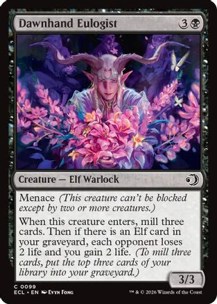 Dawnhand Eulogist Magic: The Gathering trading card