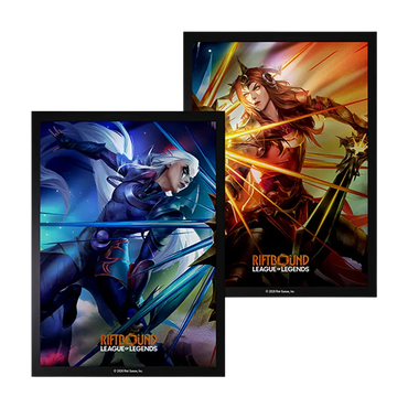 Riftbound - League of Legends TCG - Vendetta - Sleeves Diana vs Leona