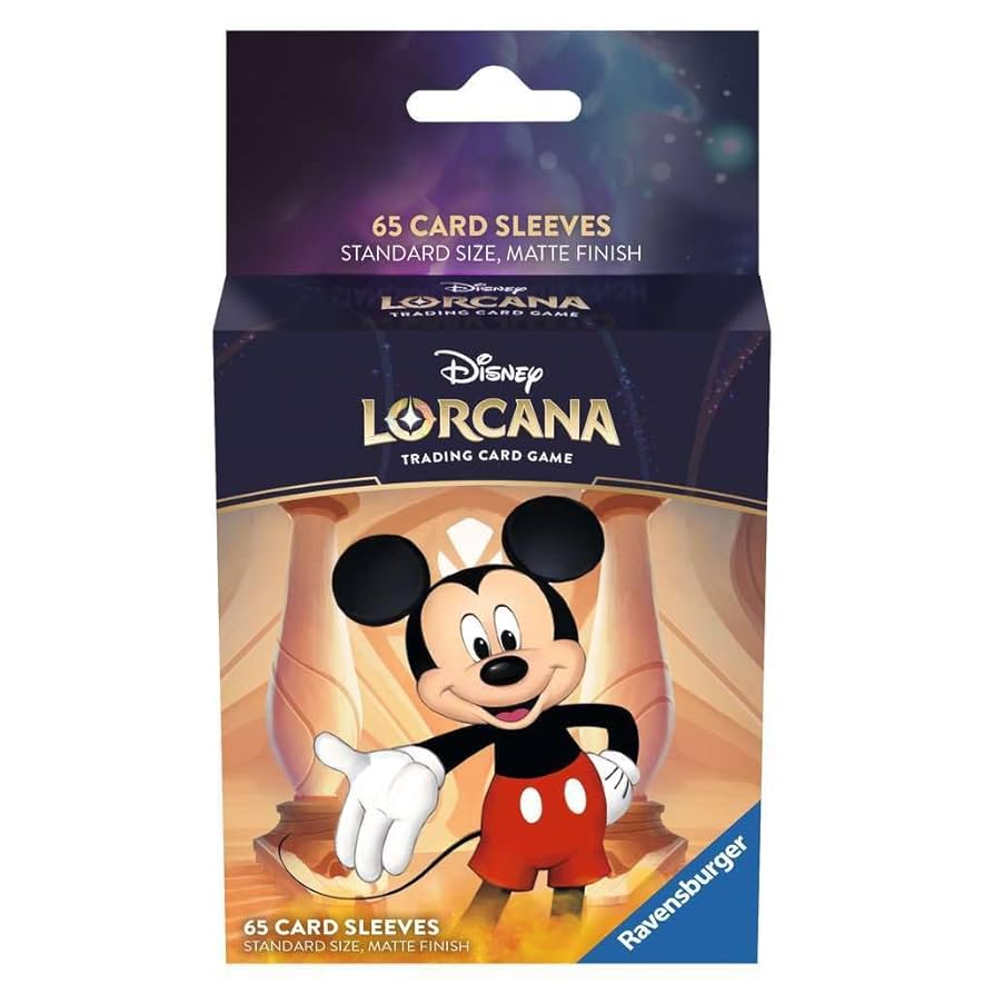 Disney Lorcana Mickey Mouse Card Sleeves
