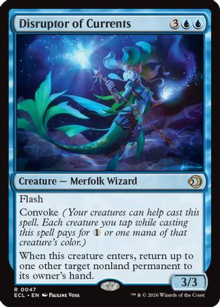 Disruptor of Currents Magic: The Gathering trading card