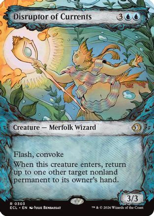 Disruptor of Currents Showcase Magic: The Gathering trading card