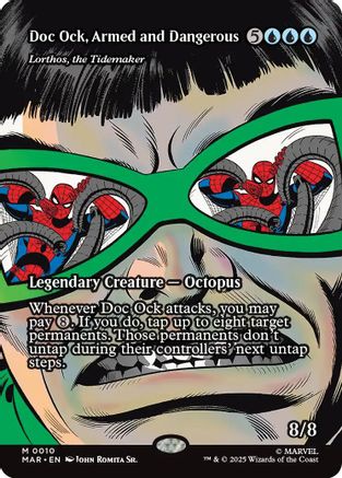 Doc Ock, Armed and Dangerous Magic: The Gathering trading card