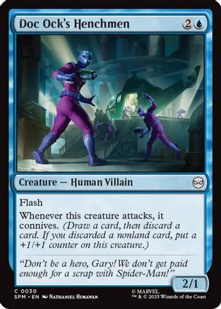 Doc Ock's Henchmen Magic: The Gathering trading card