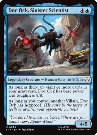 Dock Ock, Sinister Scientist Magic: The Gathering trading card