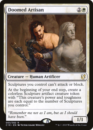Doomed Artisan Magic: The Gathering trading card