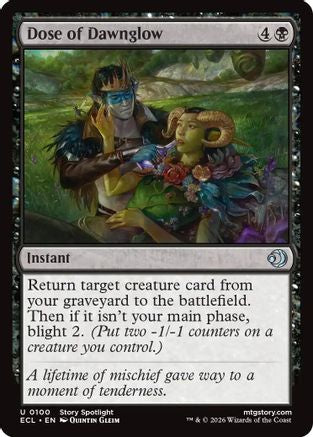 Dose of Dawnglow Magic: The Gathering trading card