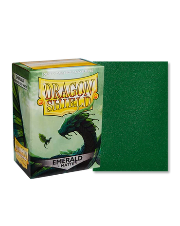 Dragon Shield: Emerald Matte Sleeves