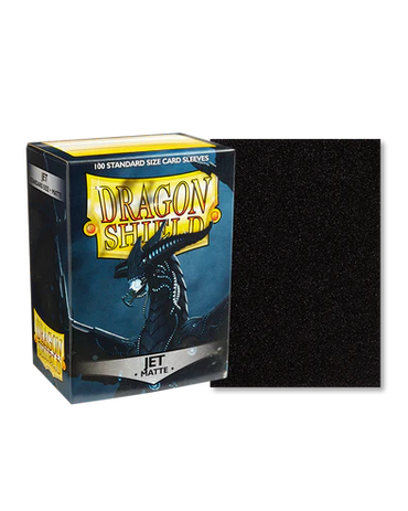 Dragon Shield: Jet Matte Sleeves