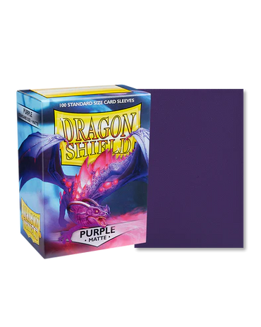 Dragon Shield: Purple Matte Sleeves