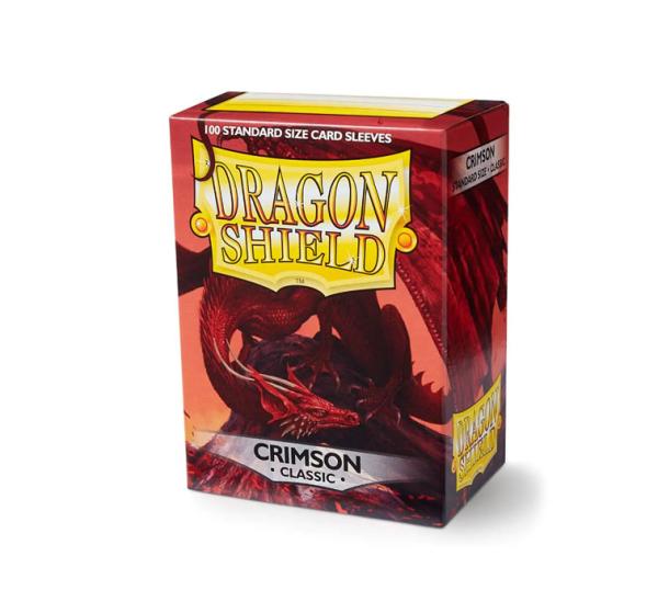 DragonShield Crimson Classic 100 Standard Card Sleeves