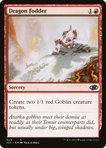 Dragon Fodder Magic: The Gathering trading card