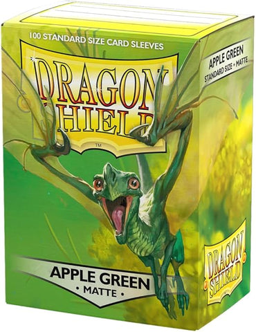 Dragon Shield: Apple Green Matte Sleeves (100 count)