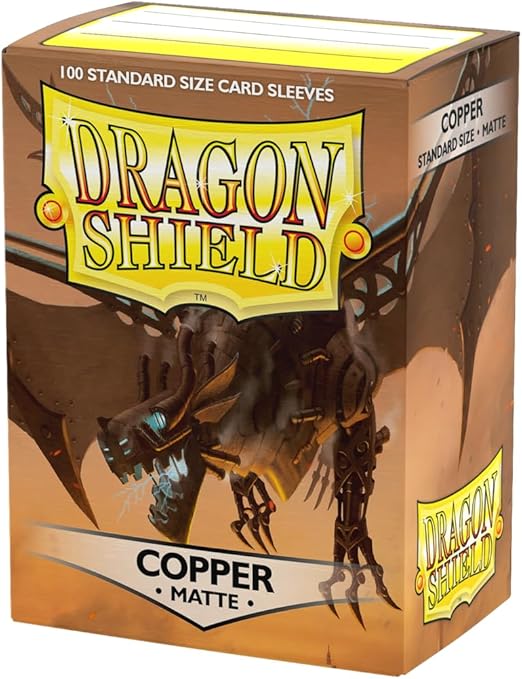 Dragon Shield: Copper Matte Sleeves (100 count)