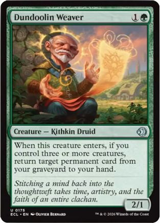 Dundoolin Weaver Magic: The Gathering trading card