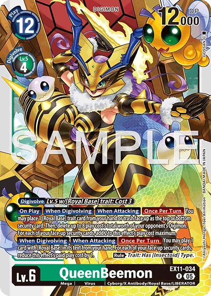 QueenBeemon (EX11-034)