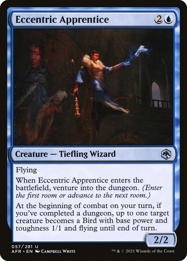 Eccentric Apprentice Magic: The Gathering trading card
