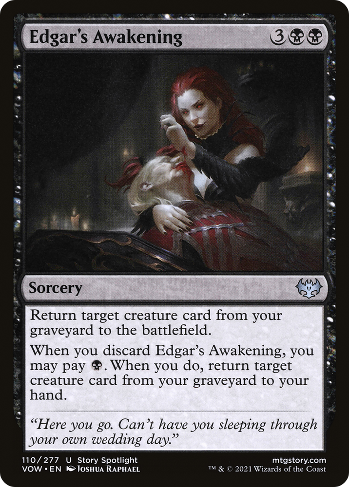 Edgar's Awakening Magic: The Gathering trading card