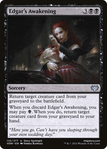 Edgar's Awakening Magic: The Gathering trading card
