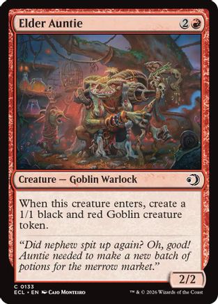 Elder Auntie Magic: The Gathering trading card