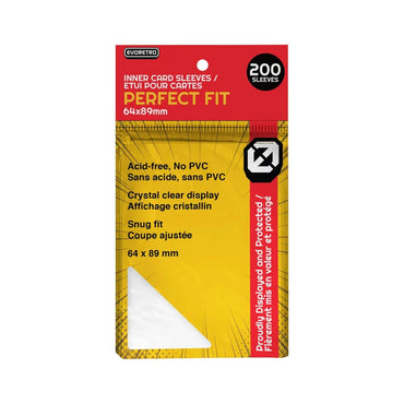 Evoretro inner Card Sleves Perfect Fit 6x89 200 Sleeves
