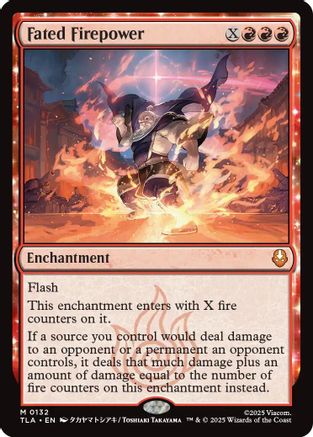 Fated Firepower Magic: The Gathering trading card