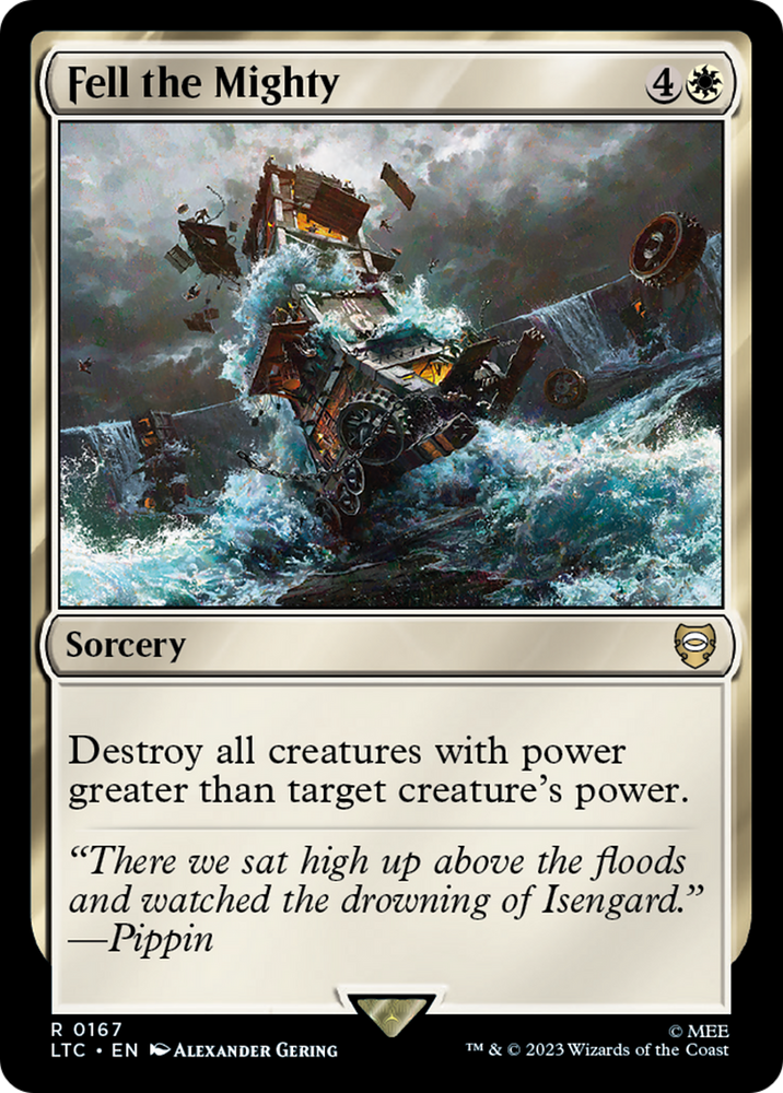 Fell the Mighty Magic: The Gathering trading card