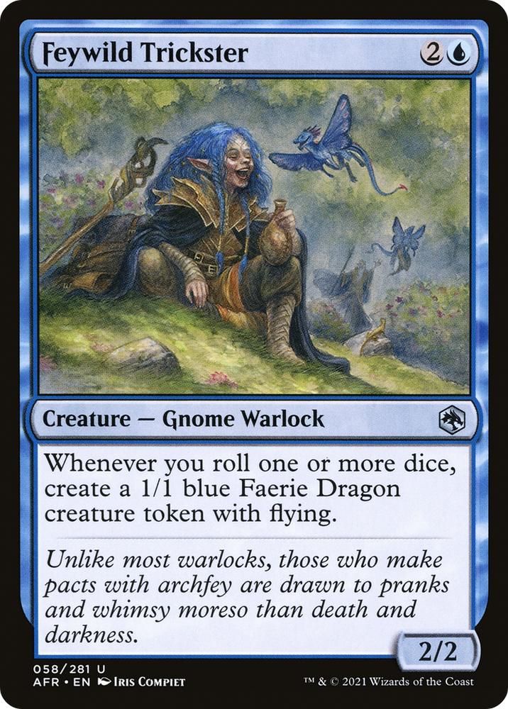 Feywild Trickster Magic: The Gathering trading card