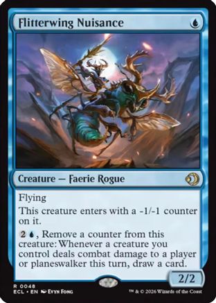 Flitterwing Nuisance Magic: The Gathering trading card