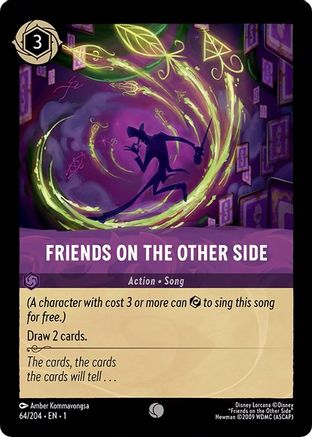 Friends on the Other Side Disney Lorcana trading card