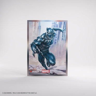 Magic: The Gathering - Gamegenic Marvel Super Heroes: Premium Art Sleeves: Black Panther (105ct)