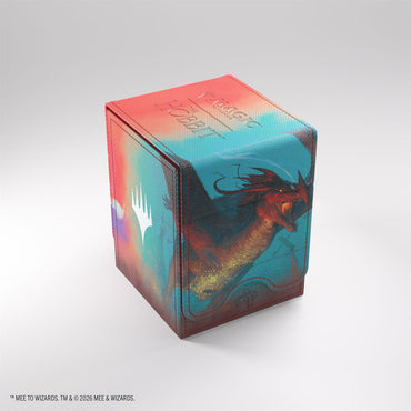 Gamegenic Deck Box: Magic: The Gathering - The Hobbit: Squire XL (80 ct.) - The Arkenstone / Smaug, Worm of Dread