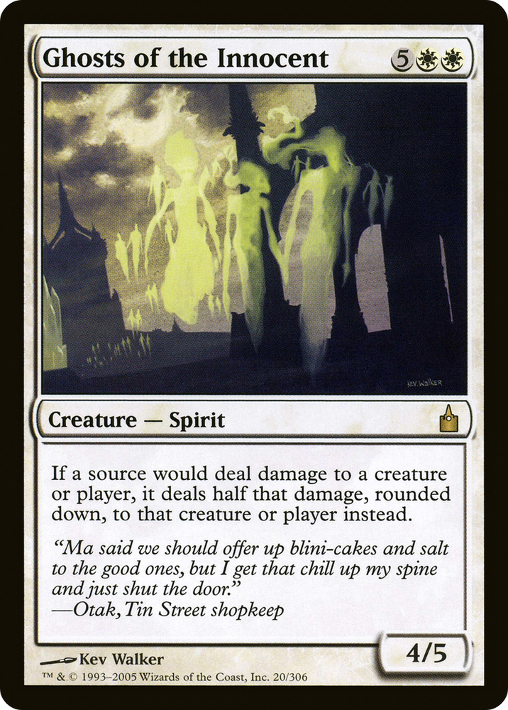 Ghosts of the Innocent Magic: The Gathering trading card