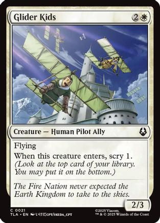 Glider Kids Magic: The Gathering trading card