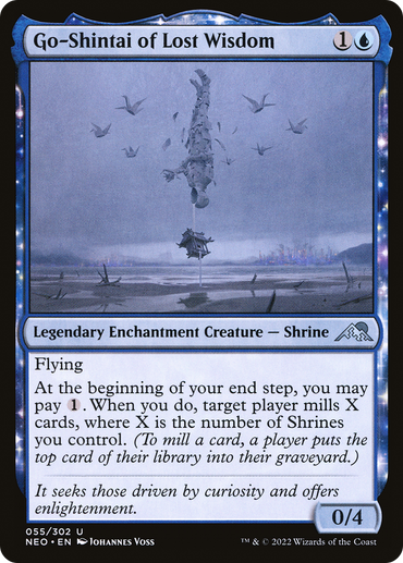 Go-Shintai of Lost Wisdom Magic: The Gathering trading card