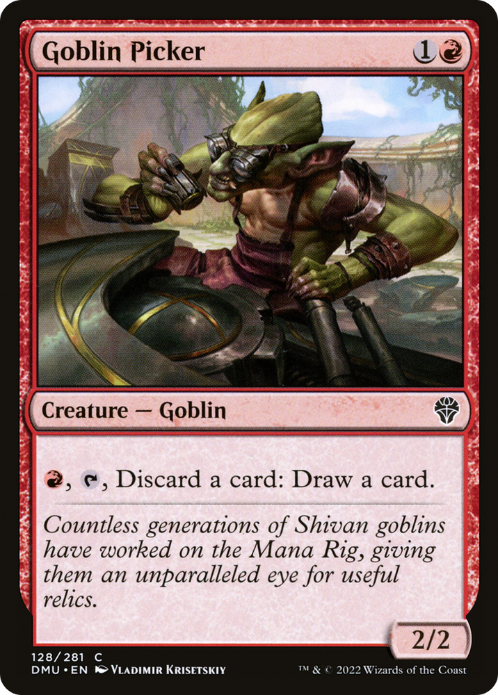 Goblin Picker Magic: The Gathering trading card