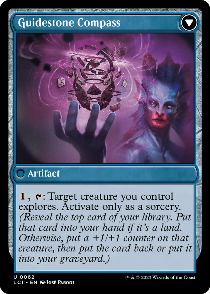 Guidestone Compass Magic: The Gathering trading card