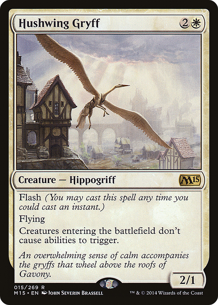 Hushwing Gryff Magic: The Gathering trading card