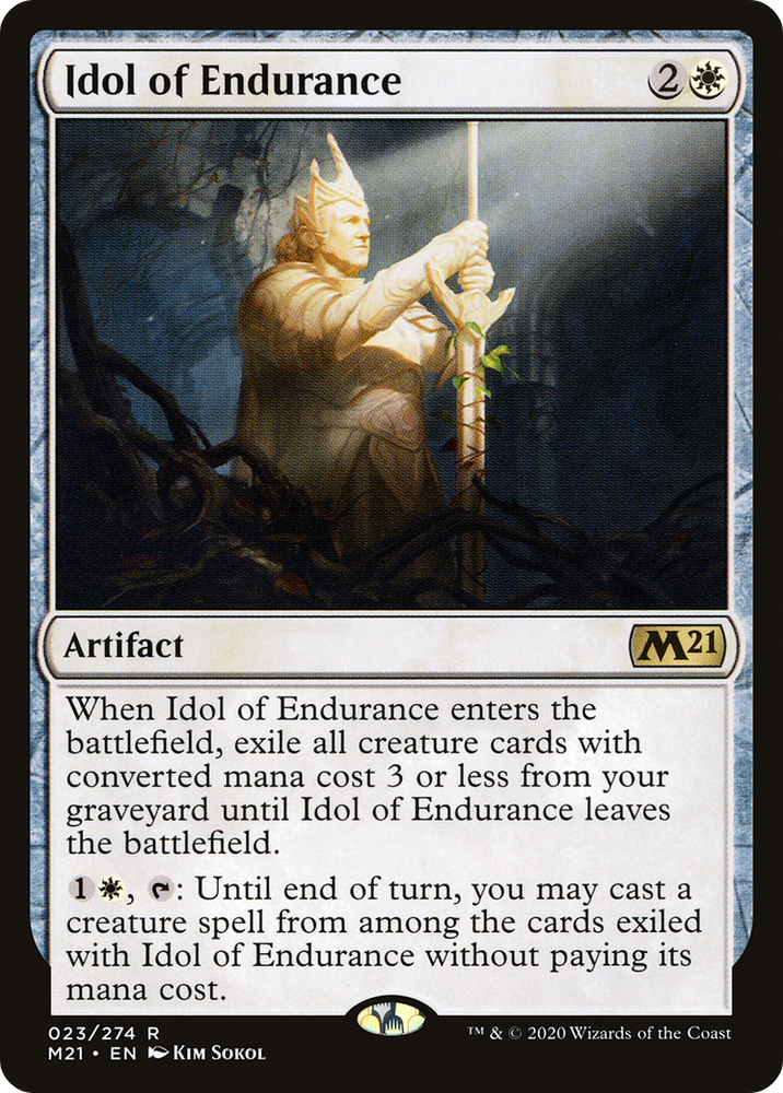 Idol of Endurance Magic: The Gathering trading card