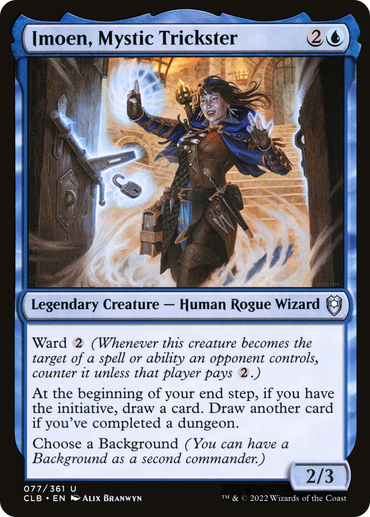 Imoen, Mystic Trickster Magic: The Gathering trading card